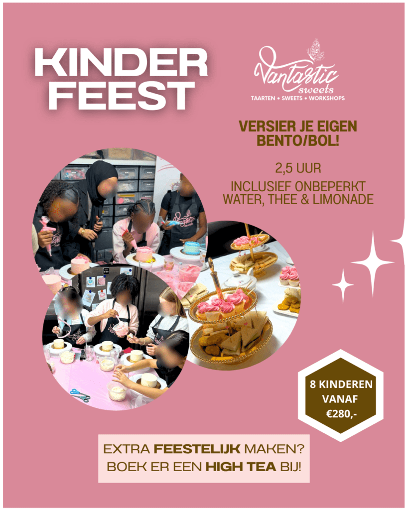taart cake bestellen rotterdam cupcakes ouder kind workshop bento kinderworkshop sweets taartenworkshop